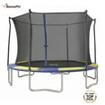 thumbnail image 1 of Sportspower BouncePro 12ft Trampoline Meets ASTM Safety Standards, Heavy-Duty Rust-Resistant Steel Frame, UV-Resistant Jump Mat & Safety Net, 1 of 11