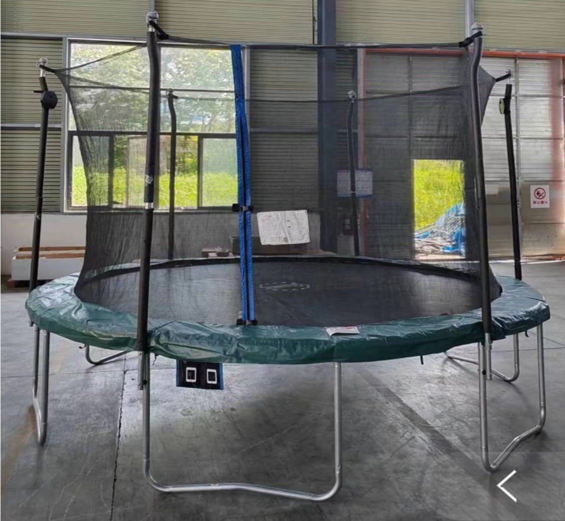 Bounce Pro 12ft Trampoline & Enclosure with Electron Laser Shooter Game