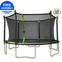 Sportspower 14ft Round Outdoor Trampoline with Safety Enclosure Net only $199.00