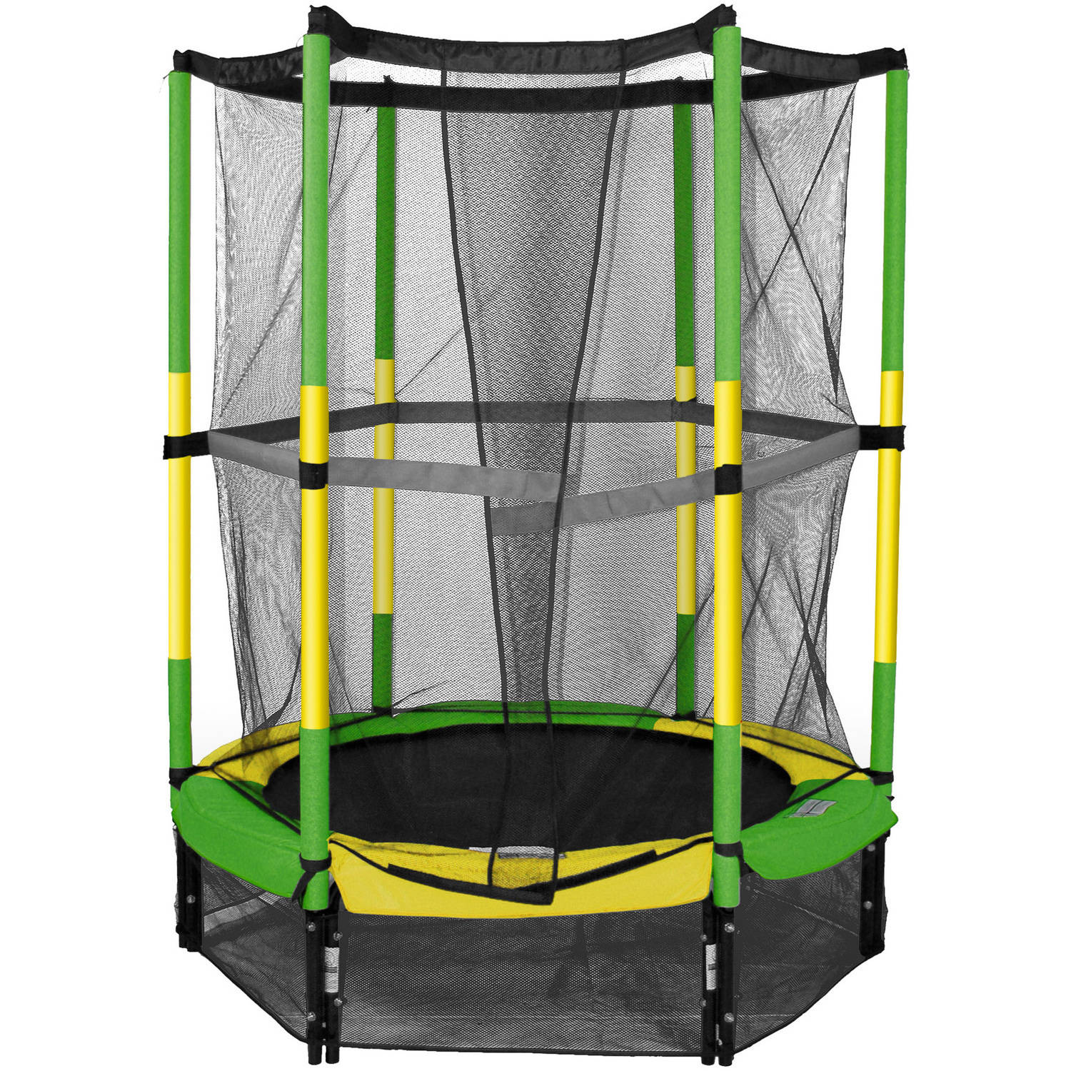 Bounce Pro 55-Inch My First Trampoline, with Safety Enclosure, Green - image 1 of 4