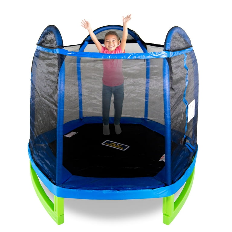 Bounce Pro 7' My First Trampoline Hexagon (Ages 3-10) for Kids