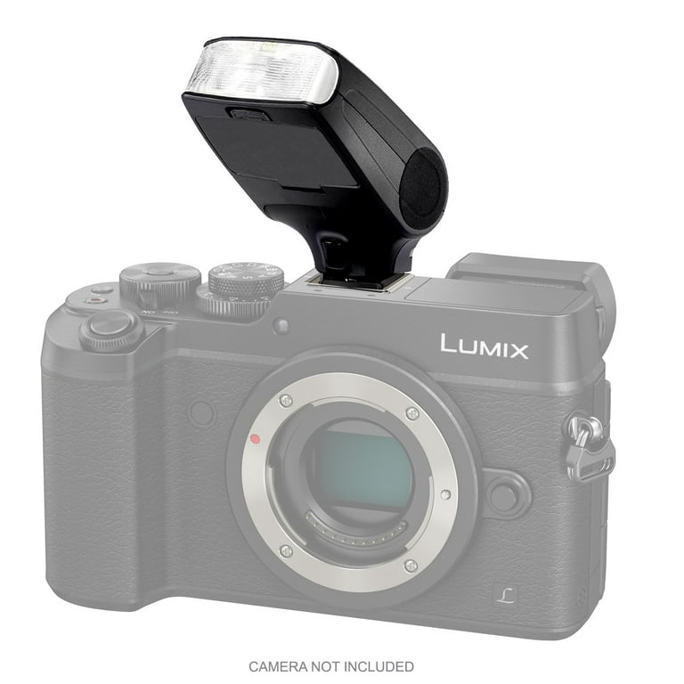 Bounce Swivel Head Compact Flash For Panasonic Lumix DC-LX100 II