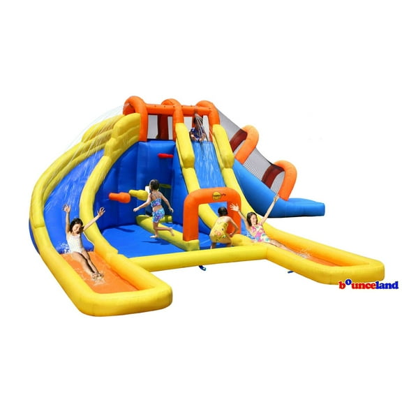 Bounceland Big Splash Triple Water Slides and Pool Water Park