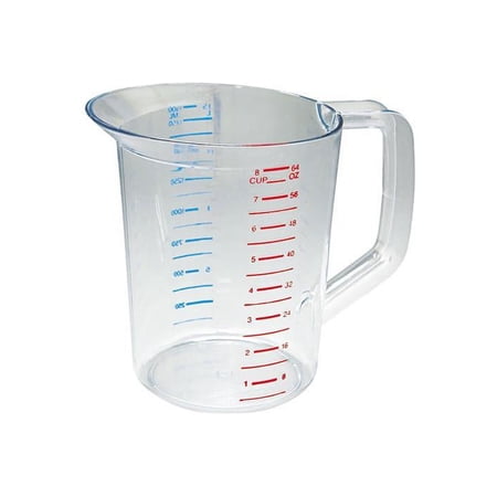 Bouncer 2 qt. Measuring Cup - Clear