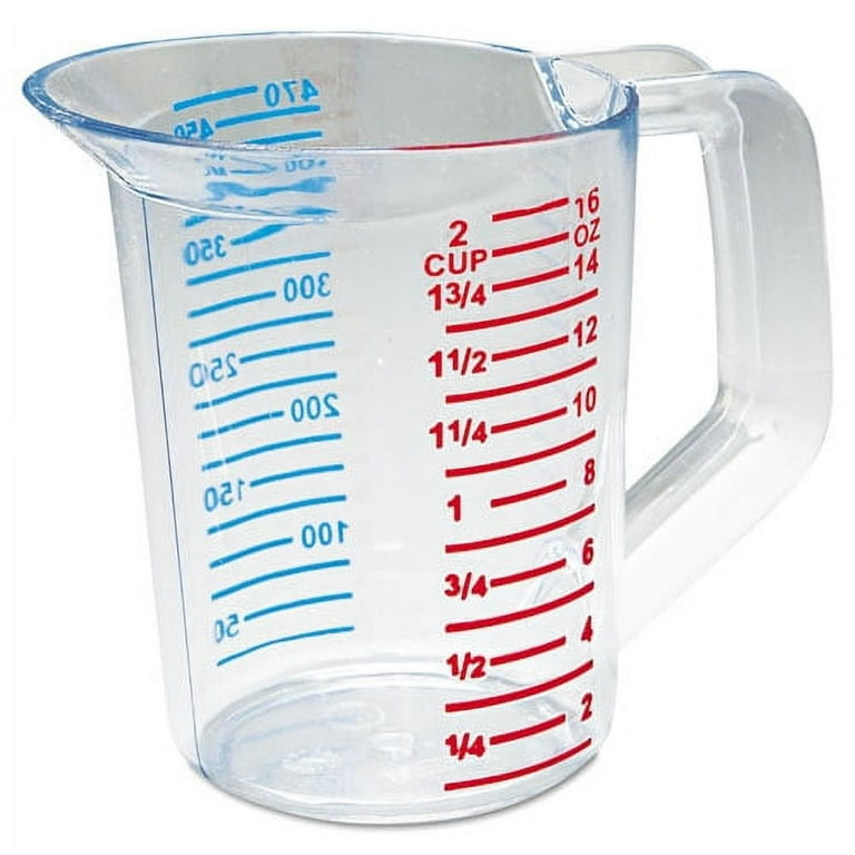 Bouncer Measuring Cup, 16 oz, Clear Bouncer Measuring Cup, 16 oz, Clear
