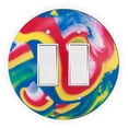 thumbnail image 1 of Bouncing Ball Design - Round Light Switch Plate Cover - Single Rocker, 1 of 1