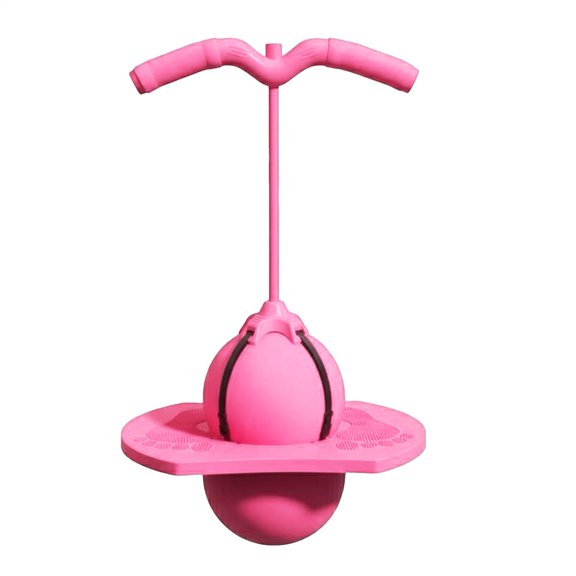 Bouncing Ball With Handle, Bounce Jump Trick Board, Fun Anti-Slip Stick, Sturdy And Durable, Enhances Balance And Body Coordination