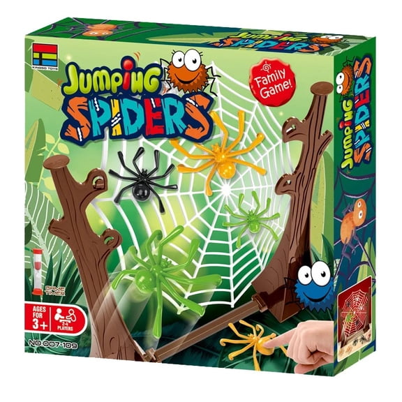 Bouncing Spider Family Party Desktop Board Games Kids Adult Entertainment Game Children's Table Spider Web Birthday Gifts Toy