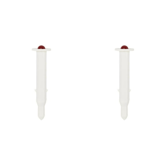 Bouncing Turkey Timer Grill Meat Thermometer, Pop-Up Cooking Timer for Outdoor BBQ Roasting, Traditional Design 2-Pack