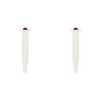 Bouncing Turkey Timer Grill Meat Thermometer, Pop-Up Cooking Timer for Outdoor BBQ Roasting, Traditional Design 2-Pack