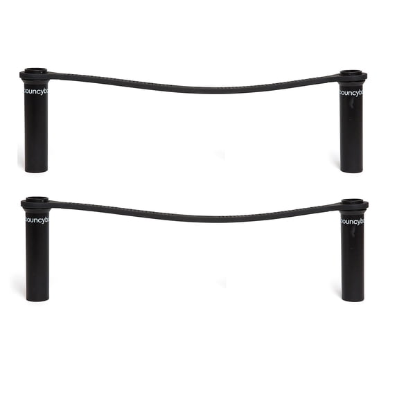 Bouncy Bands Bouncybands for Extra-Wide School Desks Black 2/Pack (BBADWBK-2)