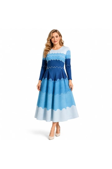 Modest Navy Blue Dresses for Women and Girls