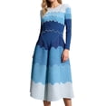 thumbnail image 1 of Bouncy Dresses for Women Church Elegance Pearl Midi Dress, One Size, 1 of 5