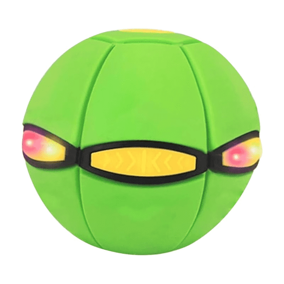 Bouncy ball, ball flying disc, deformed ball, bouncing toy, outdoor type, luminous, educational toy