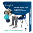 thumbnail image 1 of Bouncyband Portable Wiggle Seat Sensory Cushion, Blue, 1 of 5