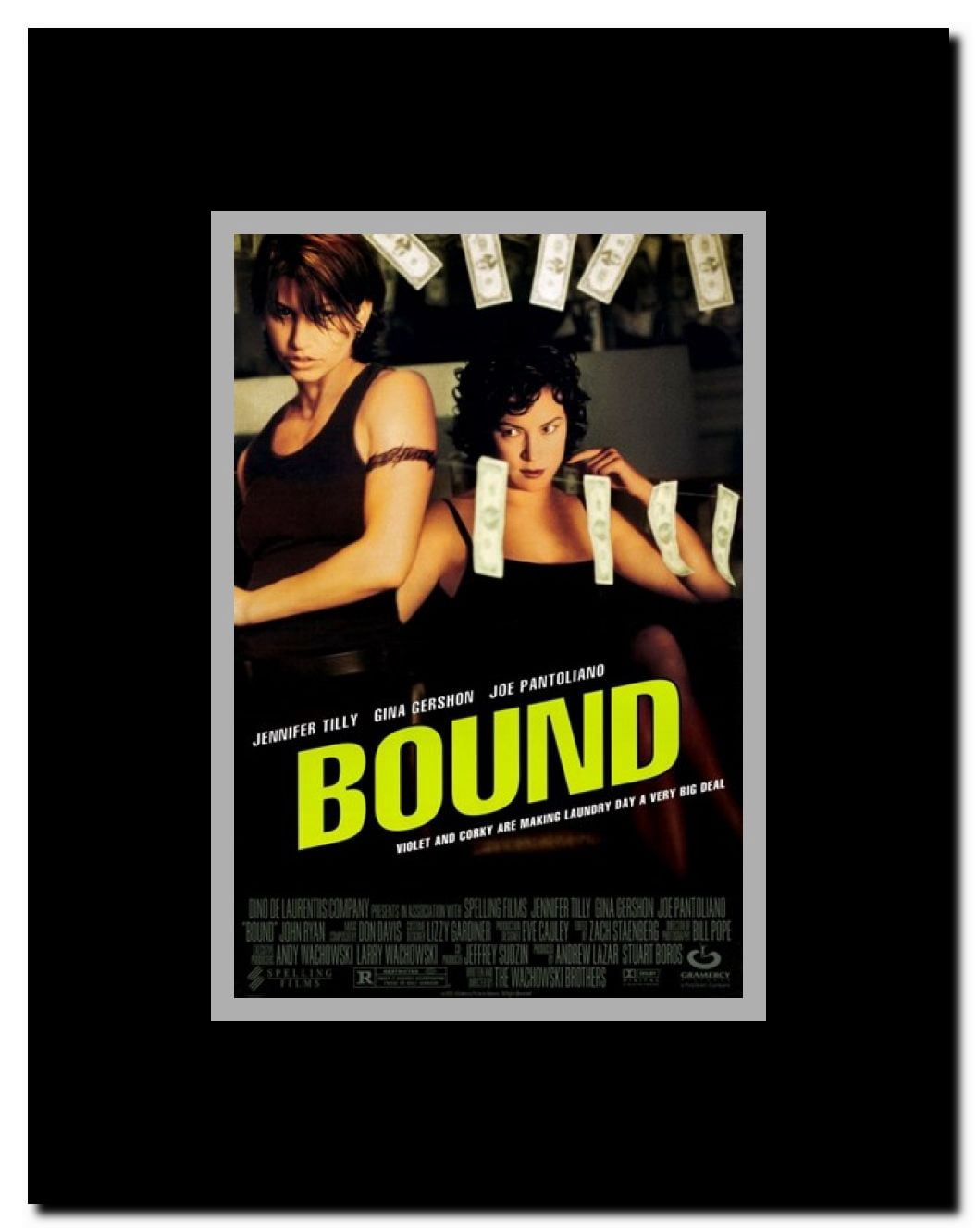 Bound Framed Movie Poster