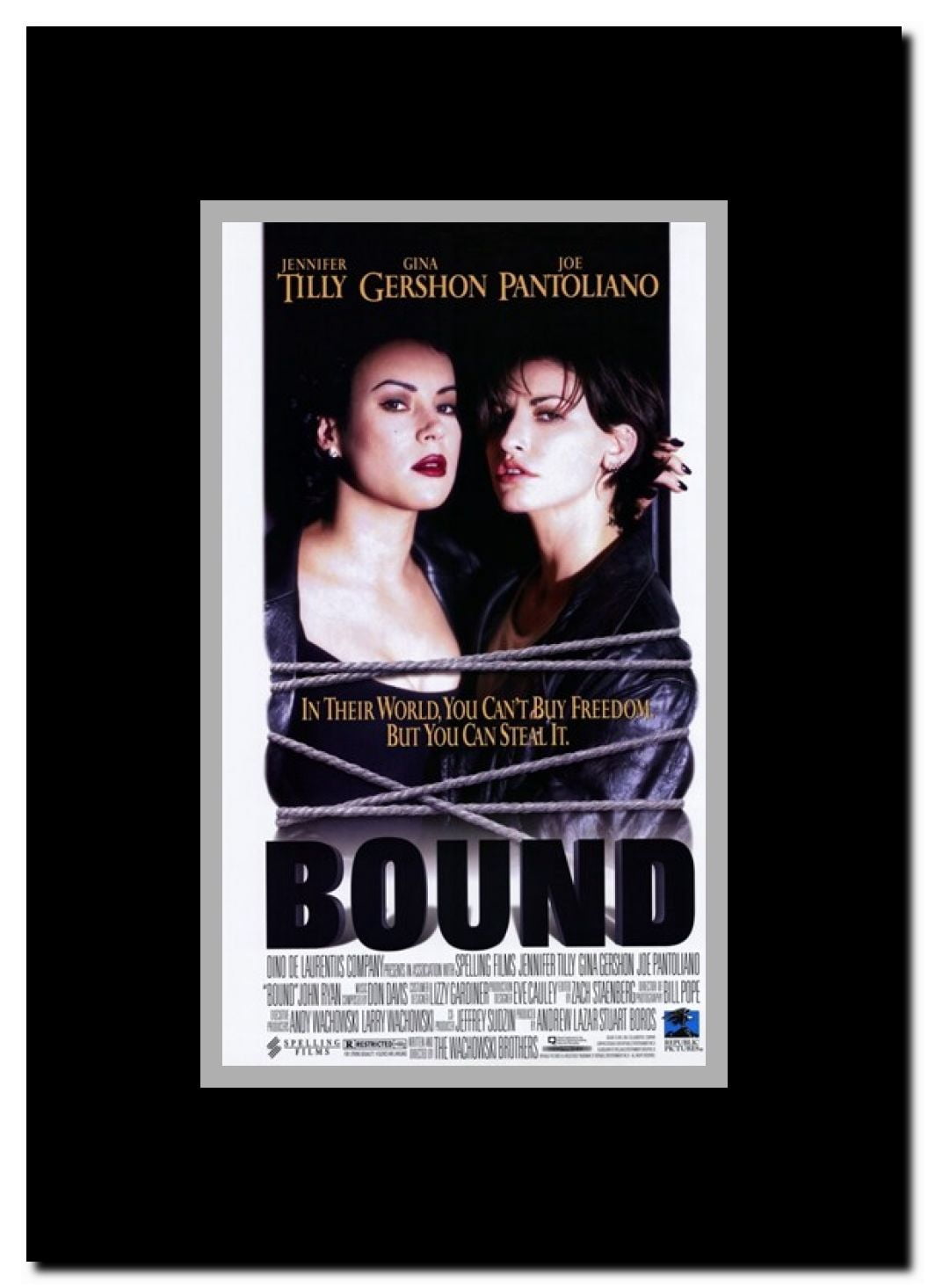 Bound Framed Movie Poster