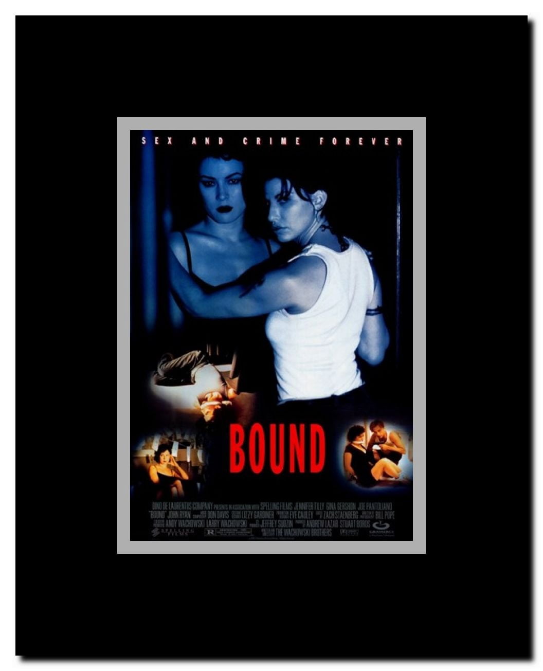 Bound Framed Movie Poster