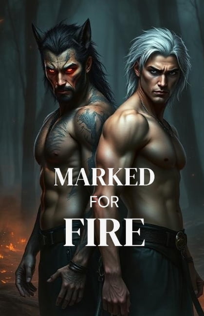 Bound by Moon and Blood - MM Paranormal Marked for Fire: A Dark MM Paranormal Shifter Romance of Enemies-to-Lovers, Fated Mates, and Blood-Bound Desire, (Paperback)