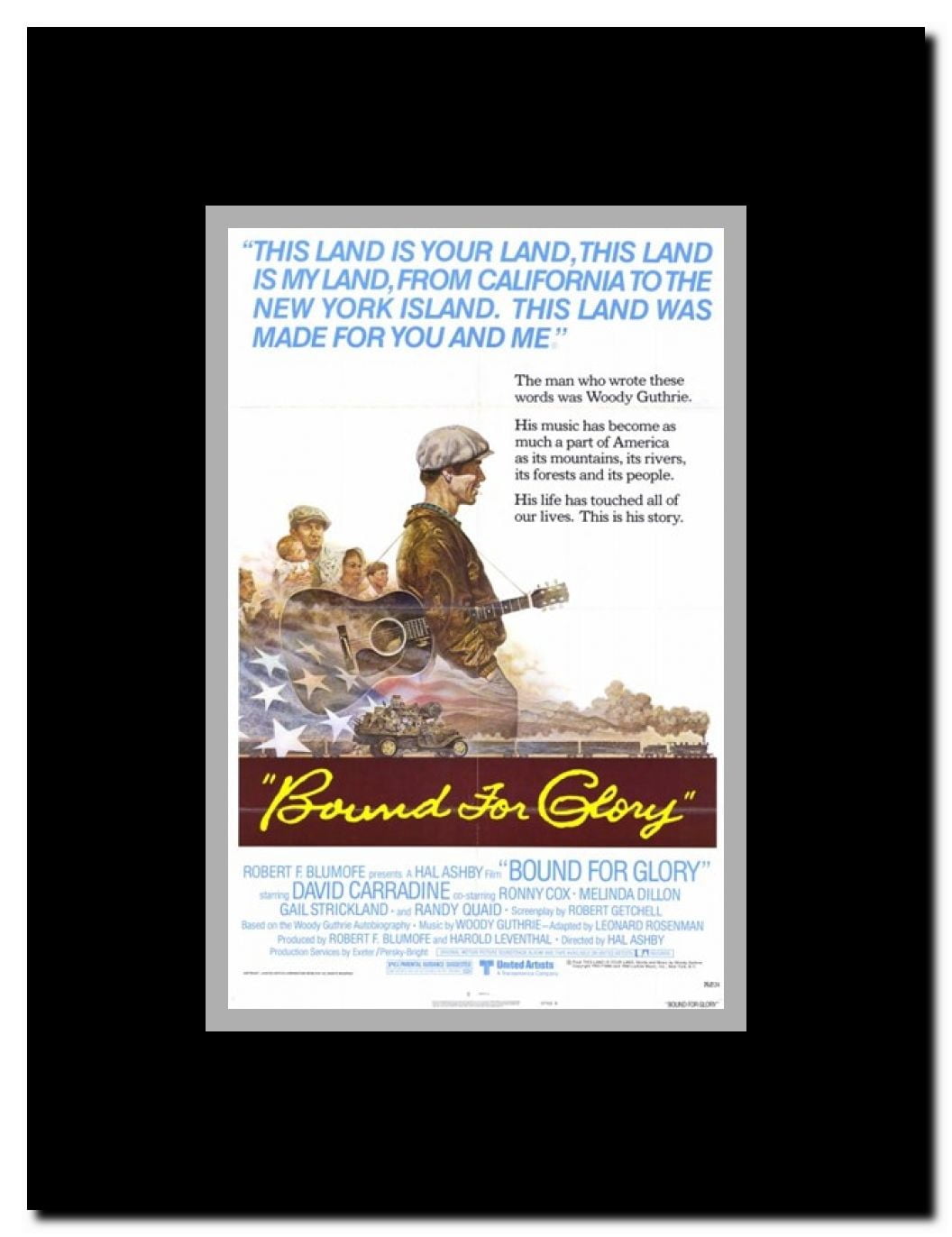 Bound for Glory Framed Movie Poster