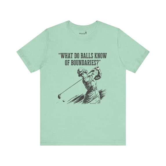 Boundaries | Amelia | Golf T-Shirt