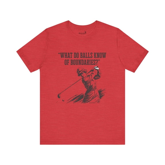 Boundaries | Amelia | Golf T-Shirt