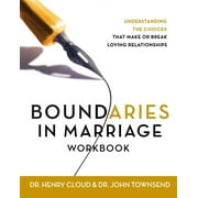 DR HENRY CLOUD; DR JOHN TOWNSEND Boundaries in Marriage Workbook (Paperback)