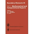 thumbnail image 1 of Boundary Elements Mathematical and Computational Aspects, Book 9, (Paperback), 1 of 1