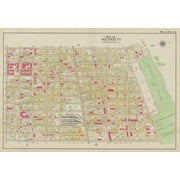 Bounded by Barbey Street, (Highland Park) Sunnyside Avenue, Force Tube Avenue, Jamaica Turnpike, Logan Street and Sutter Street (1908) Poster Print by George Washington Bromley (18 x 24)