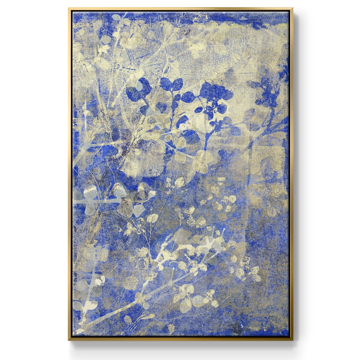 Boundless I Framed Premium Gallery Wrapped Canvas - Ready to Hang - 25 x 37 - Gold Floating Frame
