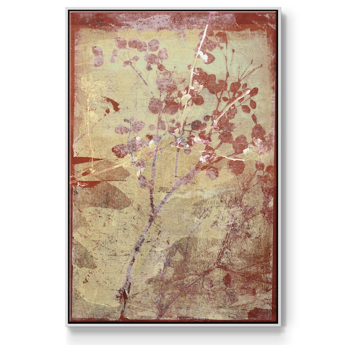 Boundless IV Framed Premium Gallery Wrapped Canvas - Ready to Hang - 17 x 25 - White Floating Frame