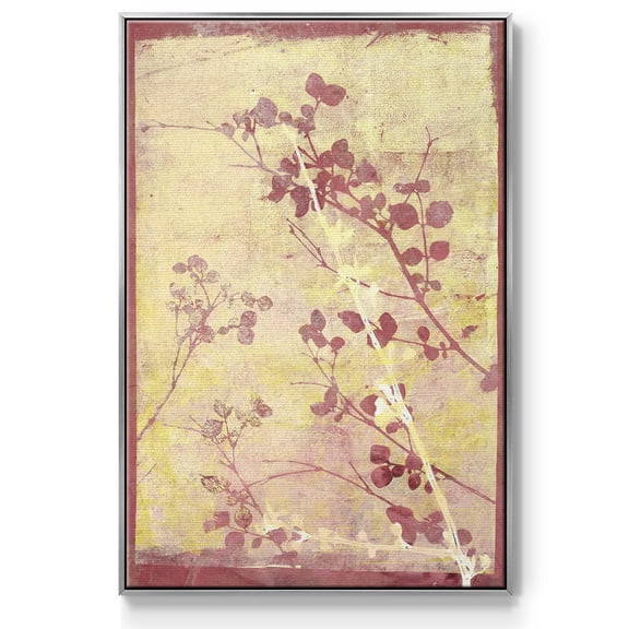 Boundless V Framed Premium Gallery Wrapped Canvas - Ready to Hang - 17 x 25 - Silver Floating Frame