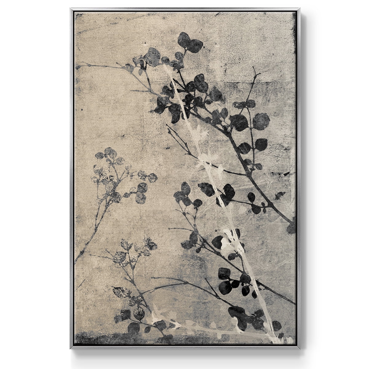 Boundless V Framed Premium Gallery Wrapped Canvas - Ready to Hang - 27 x 41 - Silver Floating Frame