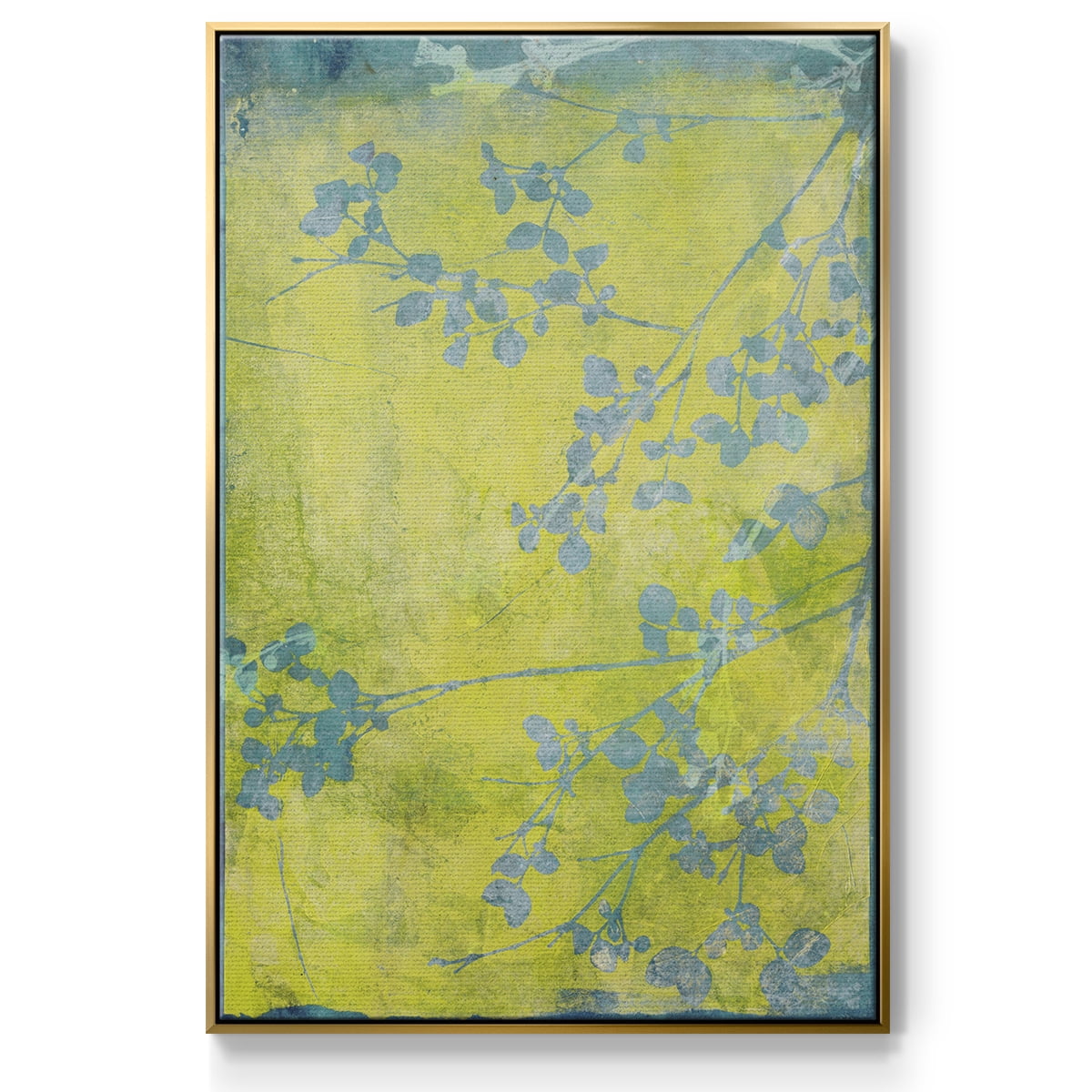 Boundless VIII Framed Premium Gallery Wrapped Canvas - Ready to Hang - 17 x 25 - Gold Floating Frame