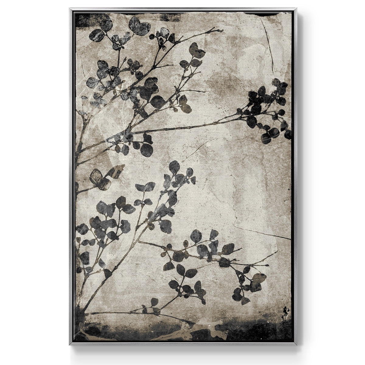 Boundless VIII Framed Premium Gallery Wrapped Canvas - Ready to Hang - 17 x 25 - Silver Floating Frame