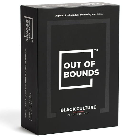 Out of Bounds: Black Culture - First Edition - Fun Black Taboo Card Game of Guessing, Where You Compete Against The Timer to Guess The Word, Simpli Gaming, Party Game for 4+ Players Ages 13+