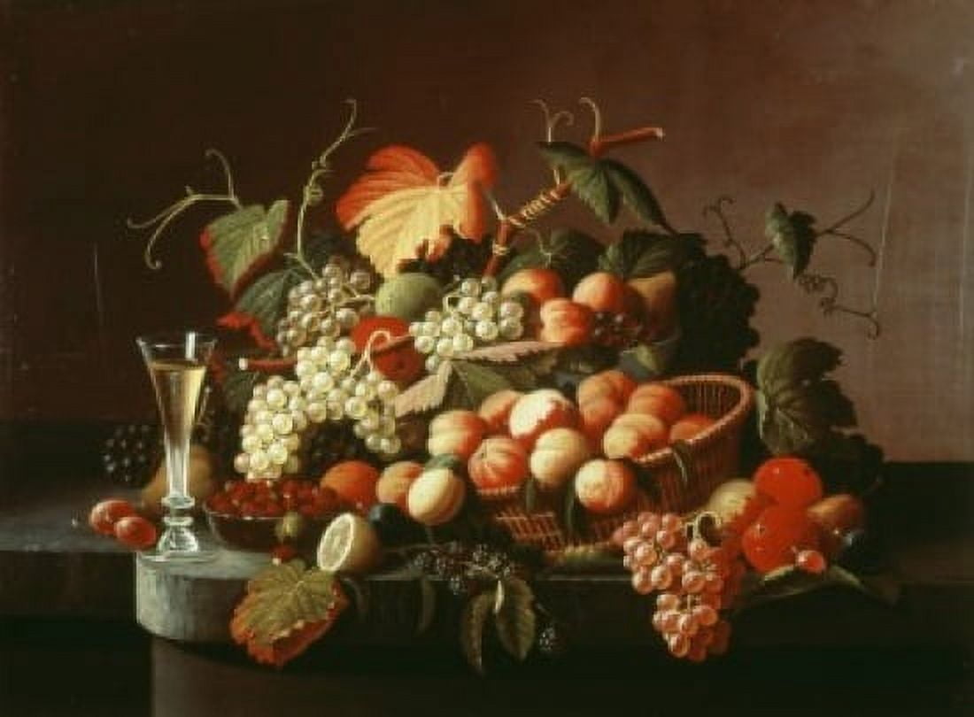 Bountiful Nature Severin Roesen (ca1815-ca1872 American) Canvas Art - Severin Roesen (18 x 24)