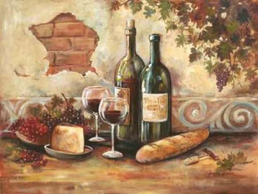 Bountiful Wine II Canvas Art - Gregory Gorham (22 x 28)