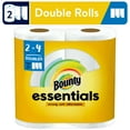 thumbnail image 1 of Bounty Essentials Select-a-Size Paper Towels, White, 2 Double Rolls, 1 of 15