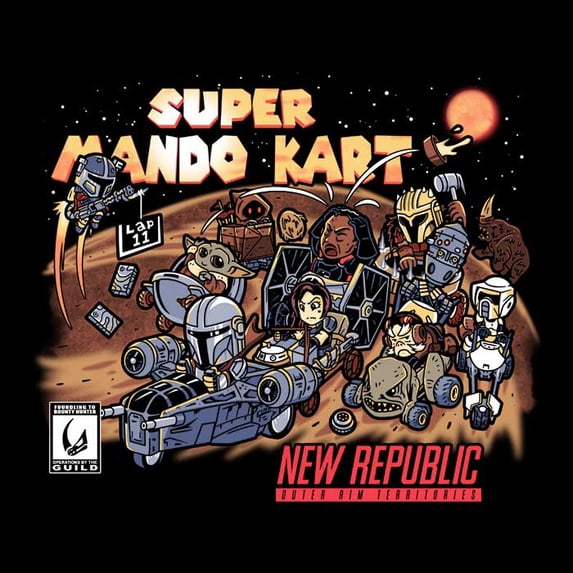 Bounty Hunter Kart Unisex T-Shirt Tee Sweatshirt Hoodie Tank Top ...