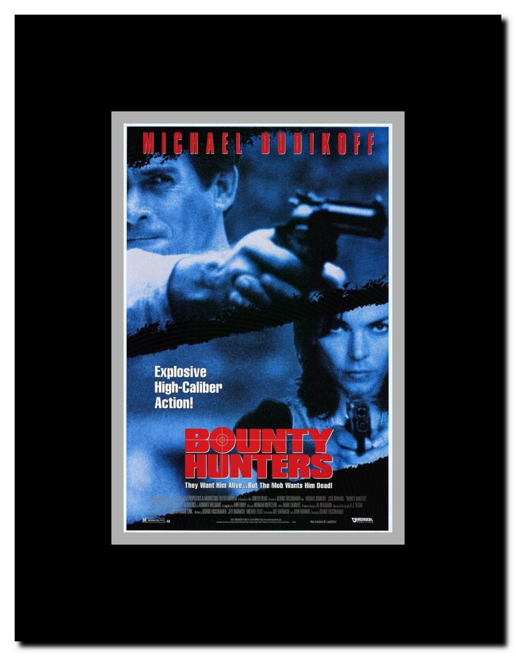 Bounty Hunters Framed Movie Poster