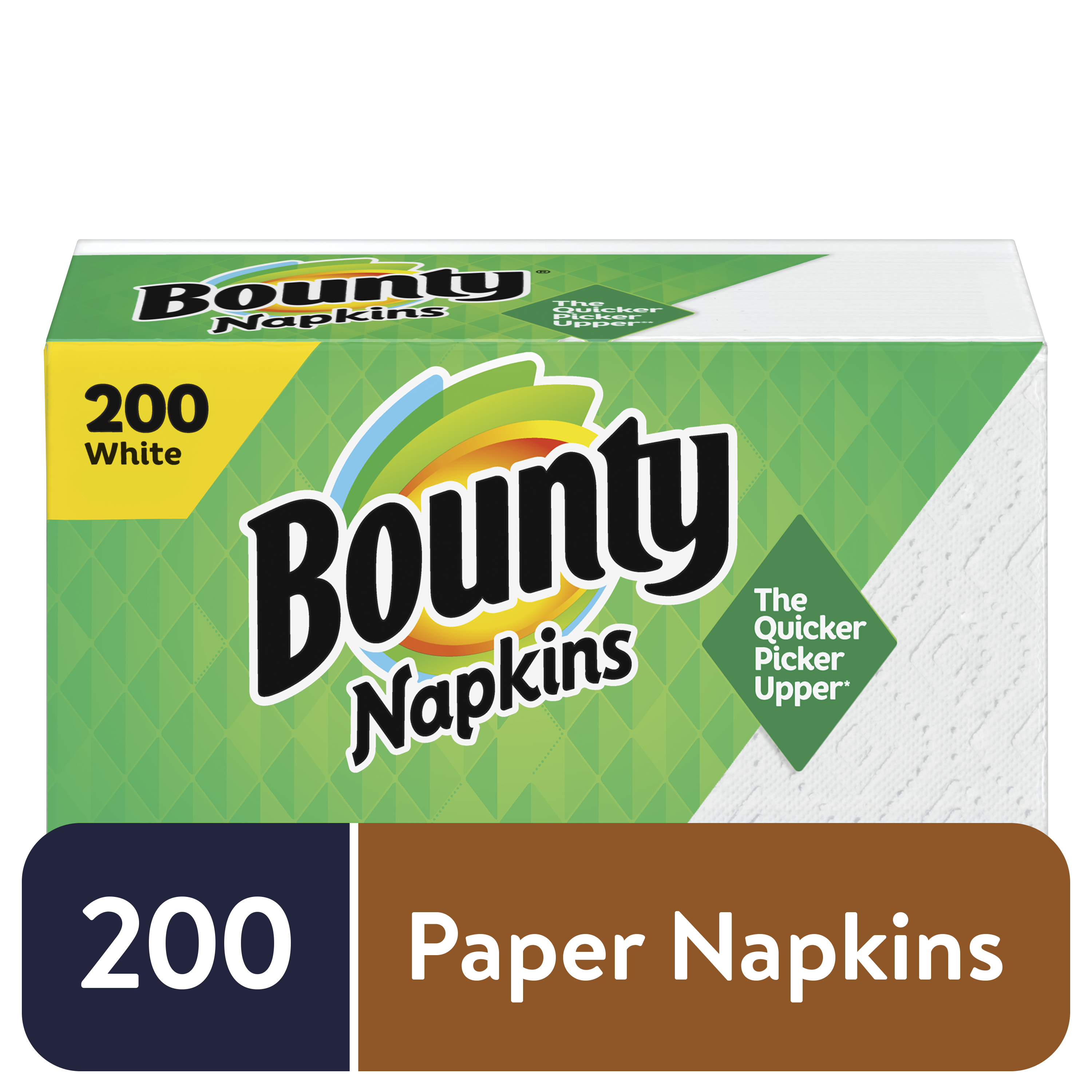 Bounty Paper Napkins, White, 200 Count - image 1 of 15