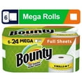thumbnail image 1 of Bounty Paper Towels Full Sheet, 6 Mega Rolls, 1 of 11