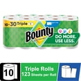 thumbnail image 1 of Bounty Paper Towels Select-A-Size White, 10 Triple Rolls, 123 Sheets Per Roll, 1 of 12