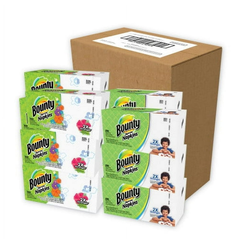 Quilted Napkins, 1-Ply, 12 1/10 x 12, 6 PK/Print, 6 PK/White, 200/PK, 12 PK/CT Quilted Napkins, 1-Ply, 12 1/10 x 12, 6 PK/Print, 6 PK/White, 200/PK, 12 PK/CT