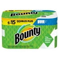 thumbnail image 1 of Bounty Select-A-Size 2-Ply Paper Towels, 17-11/16" x 11-3/4", White, 123 Sheets Per Roll, Pack Of 6 Rolls, 1 of 7