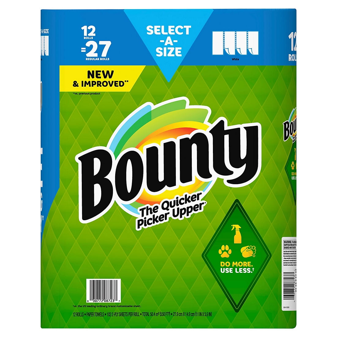 Bounty Select-A-Size Paper Towels, 12 ct./102 Sheets