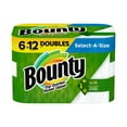 thumbnail image 1 of Bounty Select-A-Size Paper Towels, 6 Double Rolls, White, 1 of 5
