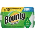 thumbnail image 1 of Bounty Select-a-Size White Paper Towels, 6 Double Plus Rolls Equal to 15 Regular Rolls, 1 of 8