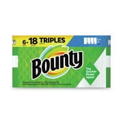 Bounty Select-A-Size Paper Towels, White, 6 Triple Rolls